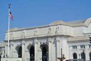 Der Haupteingang der Union Station