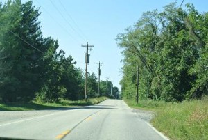 Eine kleine Nebenstrasse nach Chestertown