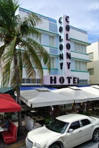 Ein Hotel im Art Deco Stil.