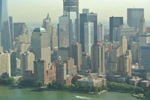 ...und hier noch der Blick auf einen Teil des Financial Districts.