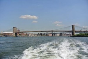Die Brooklynbridge und im Hintergrund die Manhattanbridge